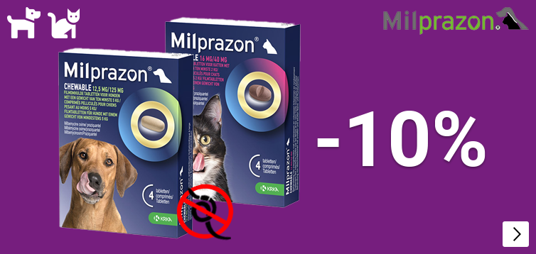 Milprazon -10% DOG CAT